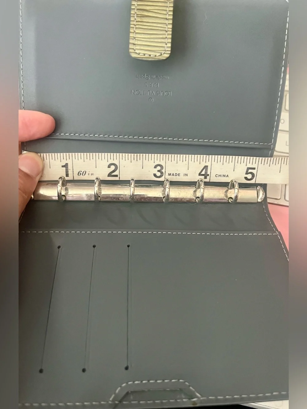 Louis Vuitton Authe EPI Leather with LV Box and Dust Bag